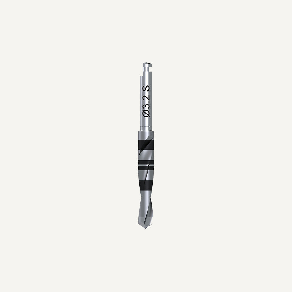 Twist Drill, Straight ∅3.2 × 7 – 17 mm