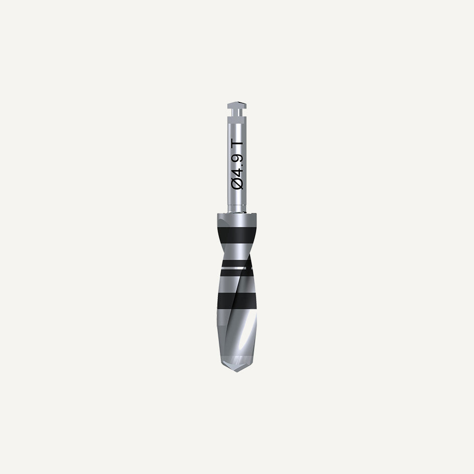 Twist Drill, Tapered ∅4.9 × 7 – 17 mm